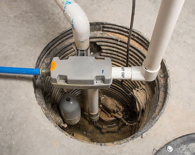 Sump Pump Installation & Backup Systems